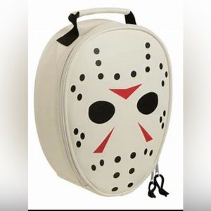 NWT Friday 13th Jason Hockey Mask Insulated Lunch Bag Box (1 of 2)